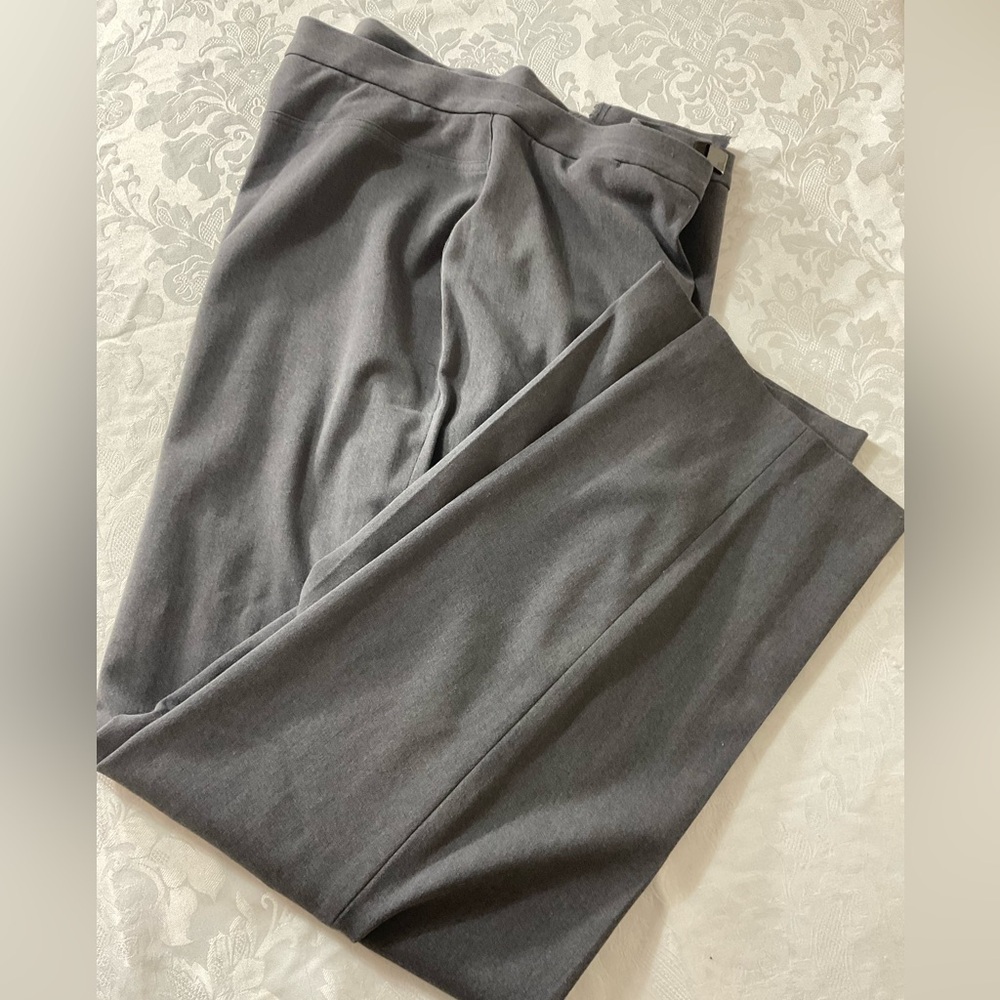 LAUREN RALPH LAUREN WOMEN'S Poly Blend Pants Size 18W Color Dark Grey